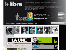 Tablet Screenshot of k-libre.fr
